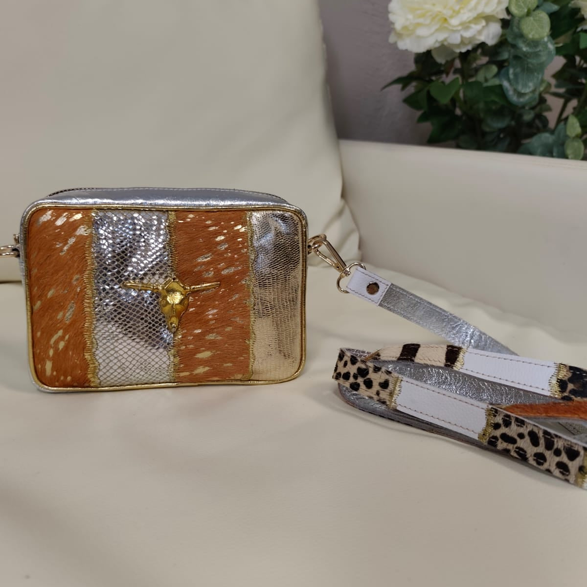 Bolso Valentina (Plateado)